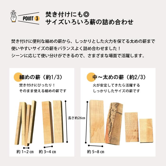 Amazon.co.jp: 広葉樹 国産 ナラ なら 楢 薪 18kg 焚火 薪ストーブ 端